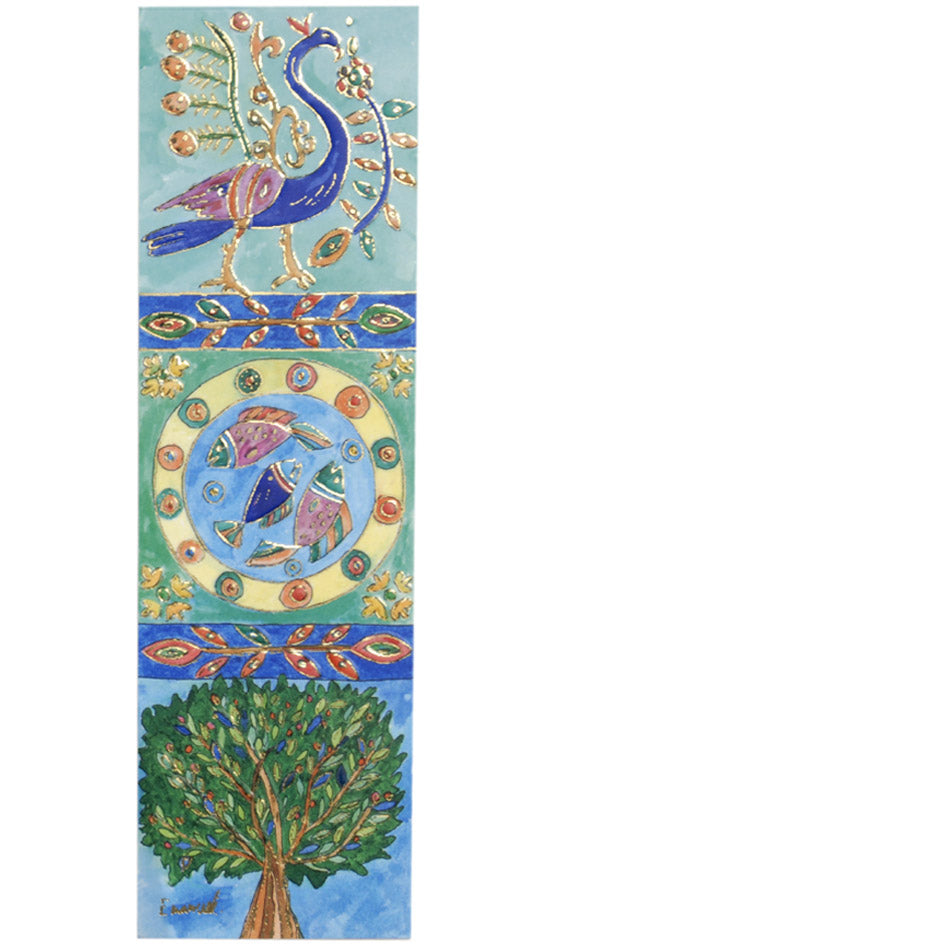 Swan and Tree Bookmark - Riverdale Judaica