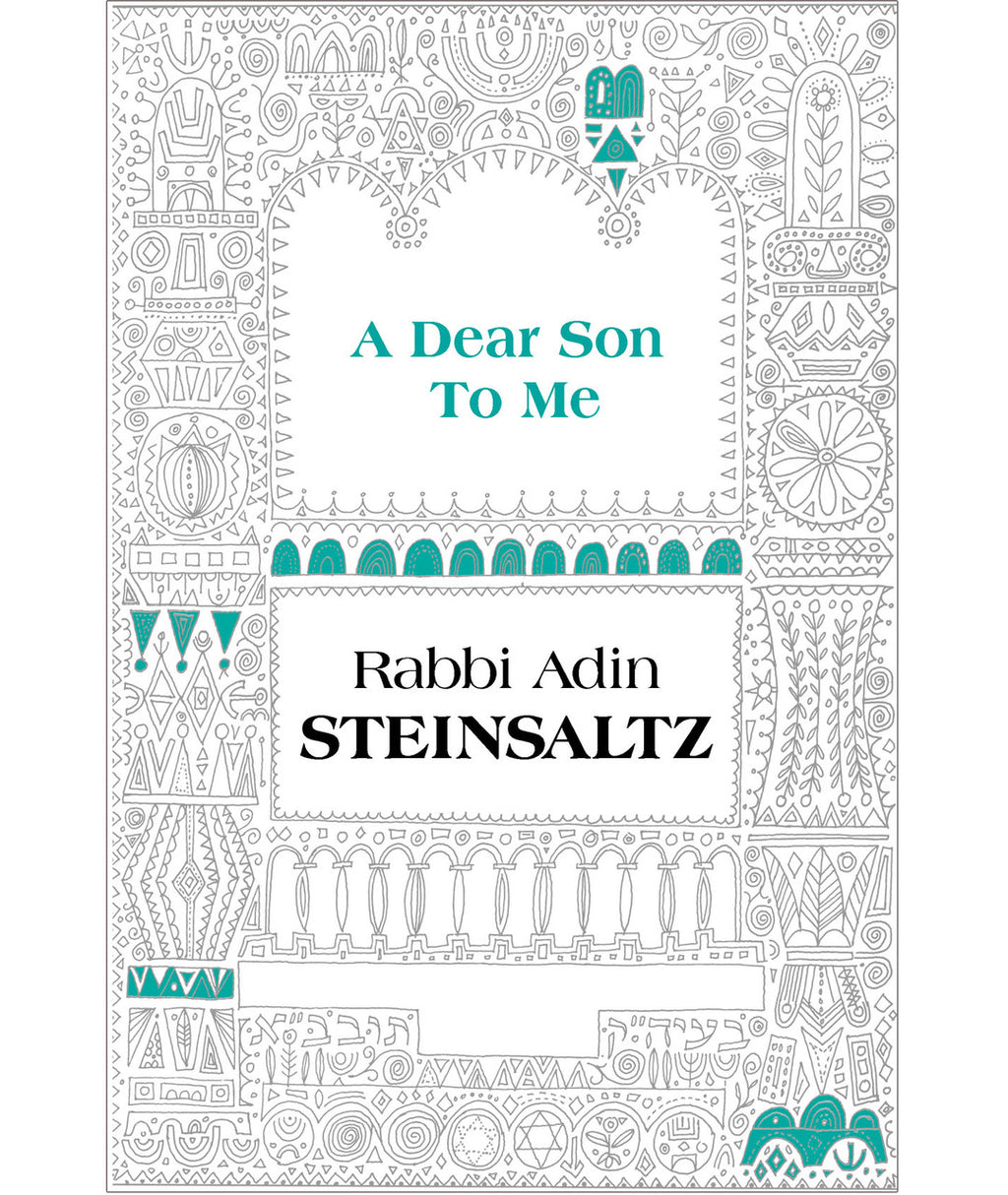 A Dear Son to Me Adin Steinsaltz (BKE-ADSTM) - Riverdale Judaica