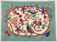 Hand Embroidered Afikoman Bag (EM-AFE8) - Riverdale Judaica