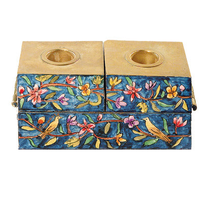 Emanuel Menorah & Shabbat Candlesticks Oriental (EM-HCS-3) - Riverdale Judaica