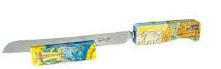 Emanuel Challah Knife & Stand Bible Stories (EM-NS-2) - Riverdale Judaica