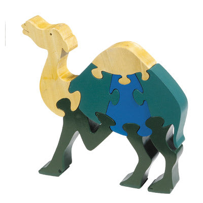 Standing Camel Freestanding Wooden Puzzle - Riverdale Judaica