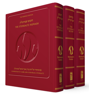 The Steinsaltz Tanakh - 3 Volume Set - Riverdale Judaica