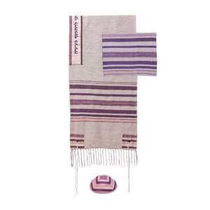 purple tallit