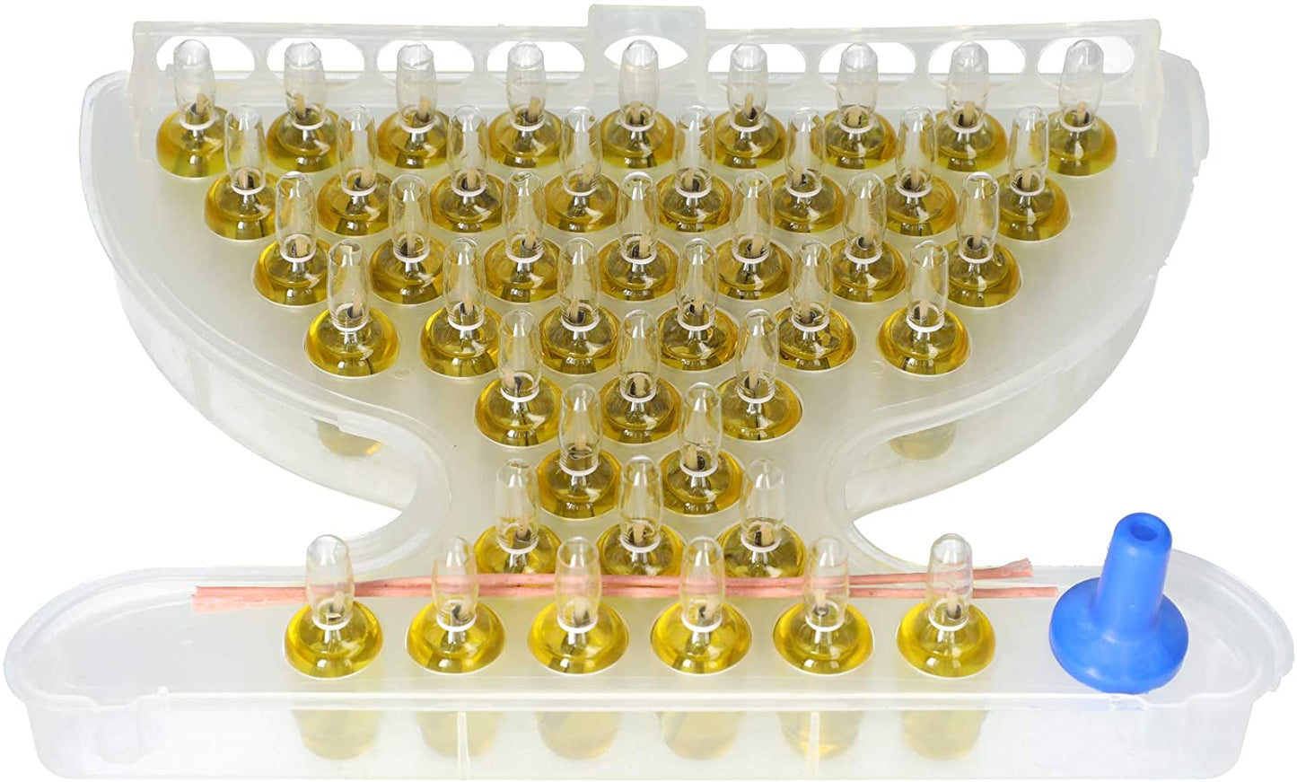 Ner Light Channukah Lights-Box of 44 olive oil vials (CH-NL)