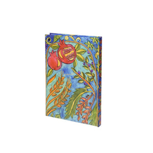 Pomegranate Medium Decorative Bound Notebook - Riverdale Judaica