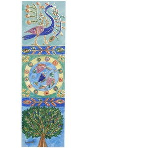 Swan and Tree Bookmark - Riverdale Judaica
