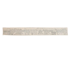 Jerusalem Silver Hand Embroidered Atara (EM-ATE-2) - Riverdale Judaica