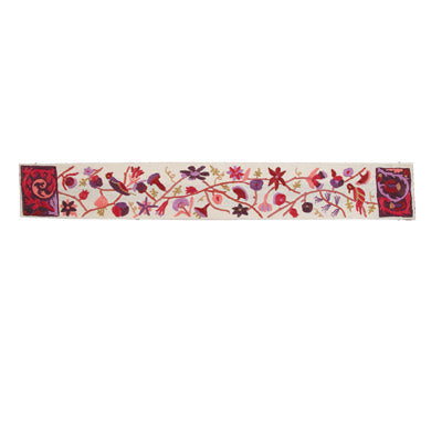 Multicolor Flowers and Birds Hand Embroidered Atara (EM-ATE-6)