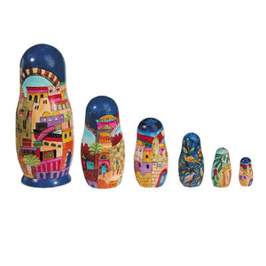 Jerusalem Babushka Dolls - Riverdale Judaica