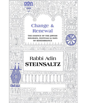 Change & Renewal HC Steinsaltz (BKE-CAR) - Riverdale Judaica