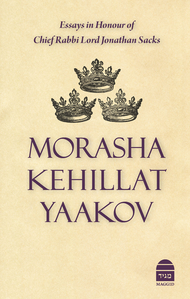 Morasha Kehillat Yaakov ENGLISH Jonathan Sacks (BKE-MKY)