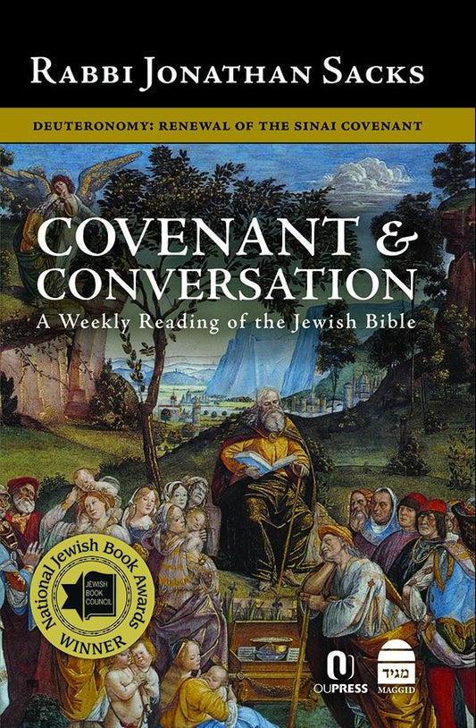 Covenant & Conversation: Deuteronomy - vol. 5, Author: Rabbi Jonathan Sacks - Riverdale Judaica