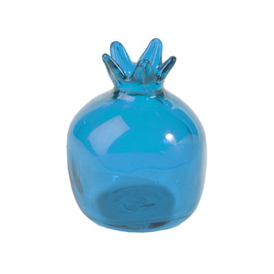 Glass Pomegranate Small Blue (EM-PGS2)