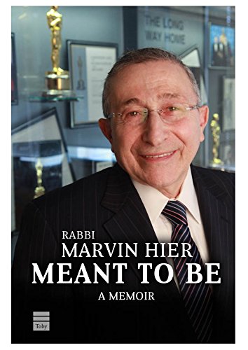 Meant to Be, A Memoir by Rabbi Marvin Hier (BKE-MTB) - Riverdale Judaica