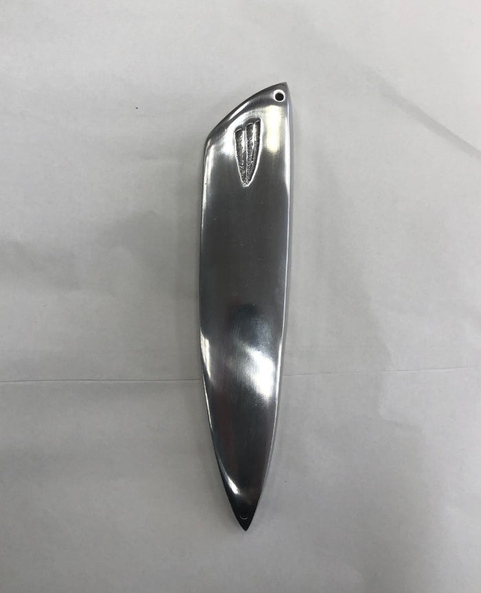 Modern Aluminum Mezuzah Case - 7 cm, Made in Israel