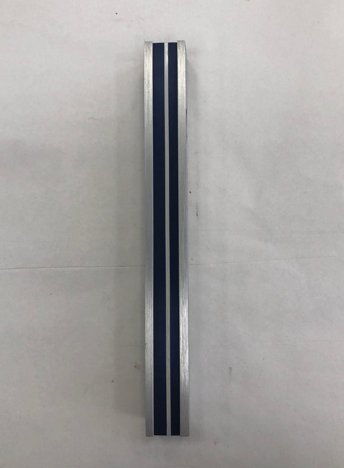 Handmade Aluminum Mezuzah Case - Dual Color, Made in Israel