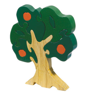Orange Tree Freestanding Wooden Puzzle - Riverdale Judaica