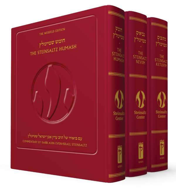 The Steinsaltz Tanakh - 3 Volume Set