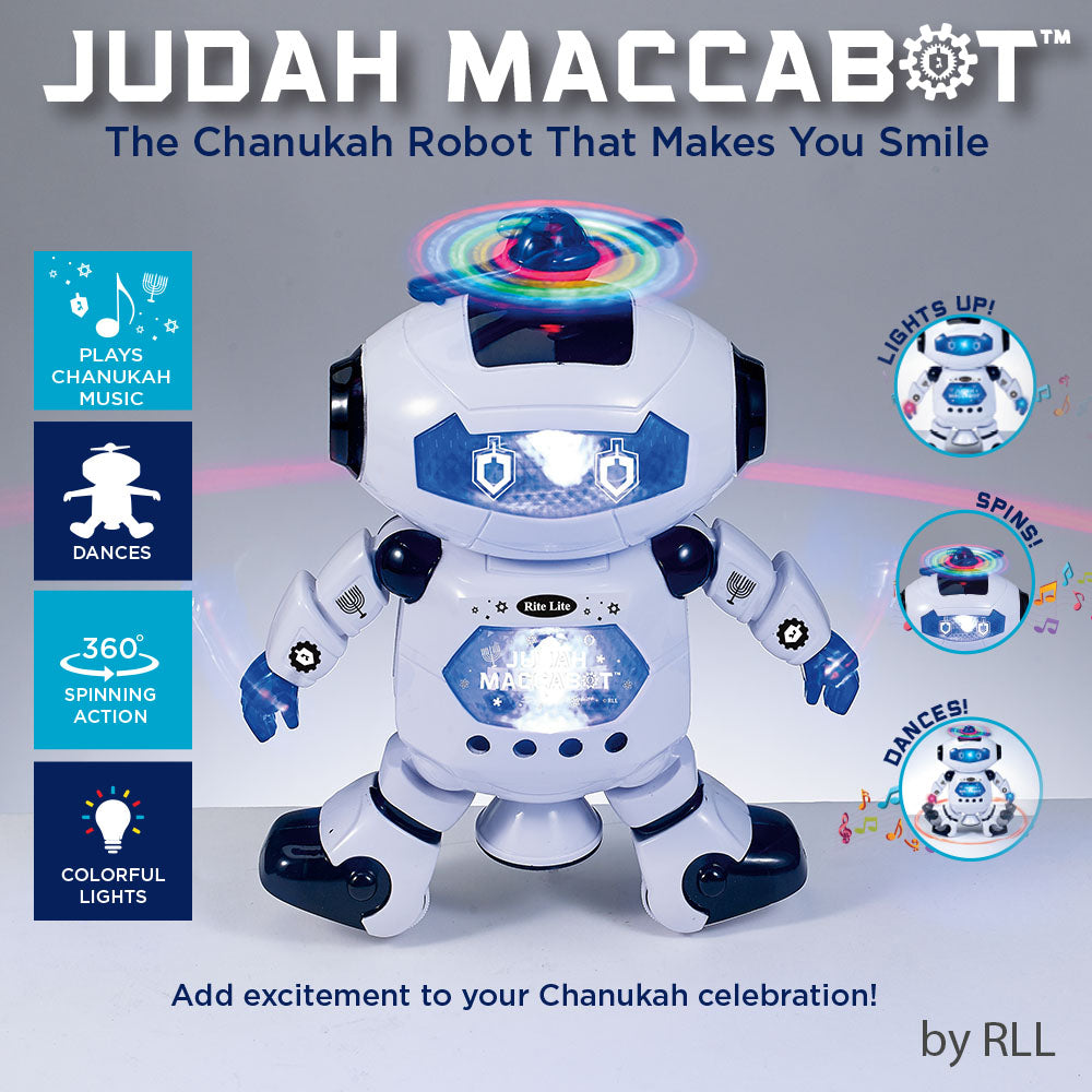 Judah Maccabot™ Chanukah Robot