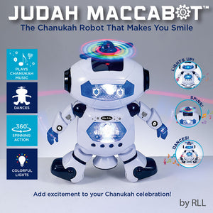 Judah Maccabot™ Chanukah Robot