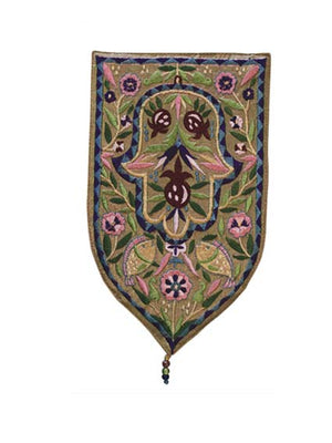 Small Gold Yad Large Tapestry - Riverdale Judaica