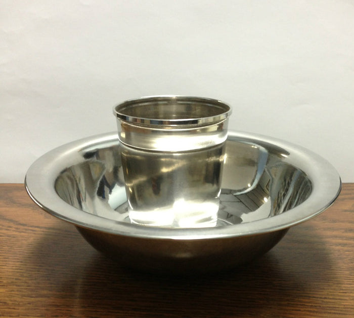 Stainless Steel Mayim Achronim Set (MA-83470)