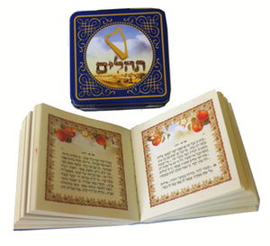 תהילים  Tehillim Matan Art 2"x2" Tin Gift Box (BK-THTIN) - Riverdale Judaica