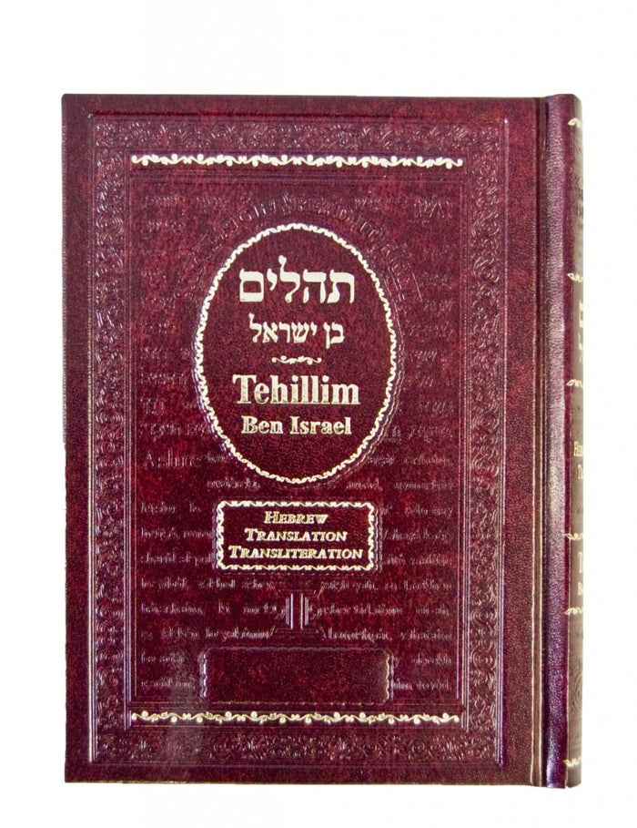 Tehillim Ben Israel Hebrew Translation Transliterated Small (BK-THBIS)