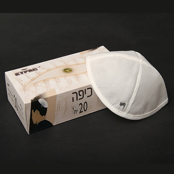 Kippa In a box 20 per box White (MC-KIPW)