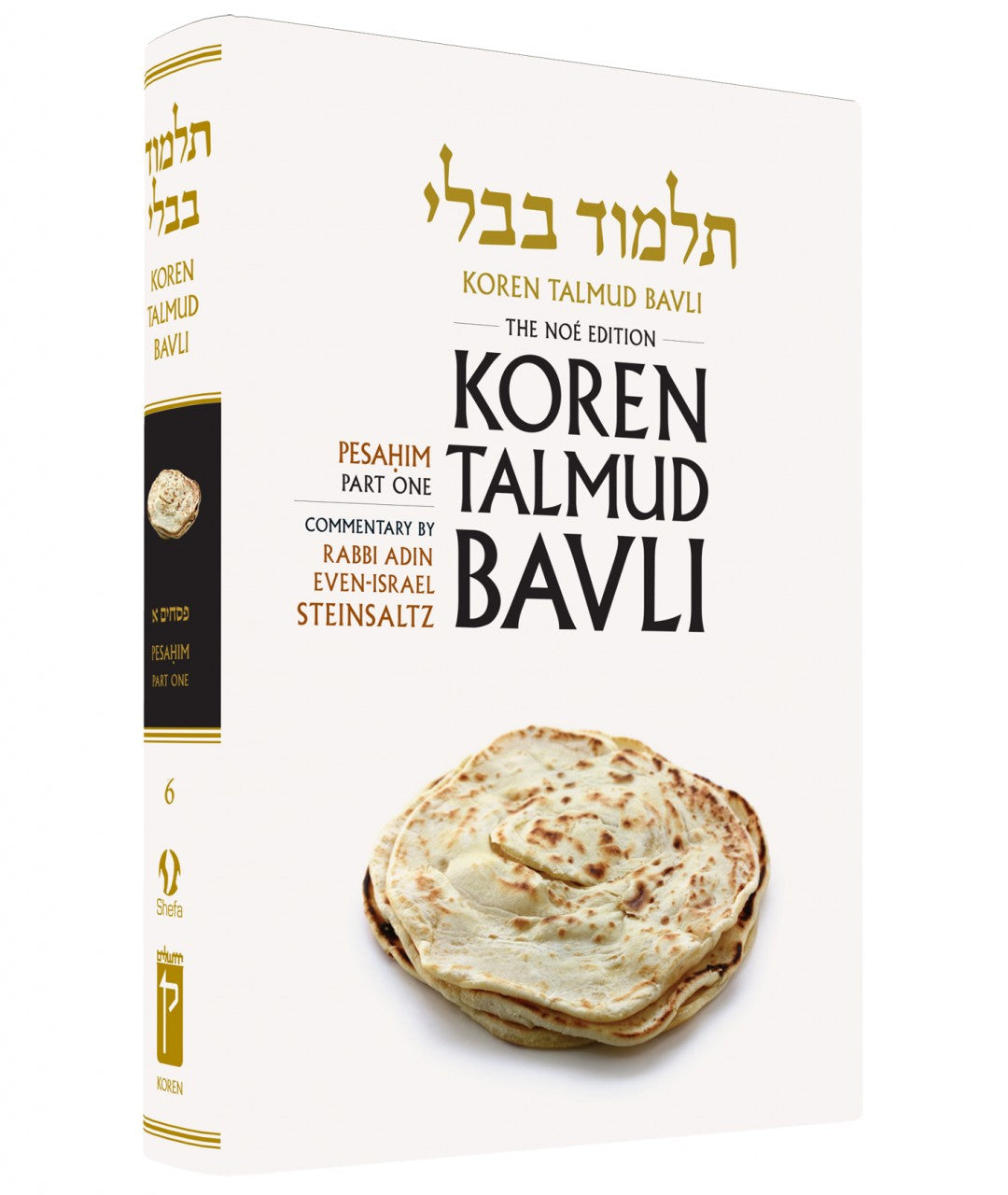 Koren Talmud Bavli Standard (Color) V6 Pesahim Part 1 (BK-KTBC6) - Riverdale Judaica