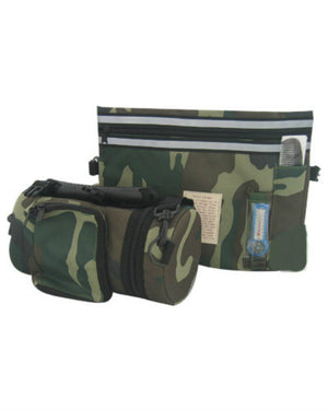 Tallit And Tefillin Case Round Waterproof Army Camouflage (59715) - Riverdale Judaica