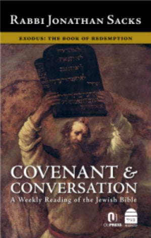 Covenant & Conversation Volume 2 Exodus, by Rabbi Jonathan Sacks - Riverdale Judaica