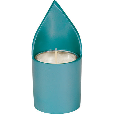 Anodize Memorial Candle Holder Turquoise (EM-NNM4)