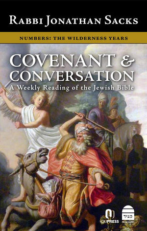 Covenant & Conversation Volume 4 Numbers, by Rabbi Jonathan Sacks - Riverdale Judaica