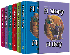STORY A DAY: -Slipcase Gift Set [6 vol] (H/C) - Riverdale Judaica