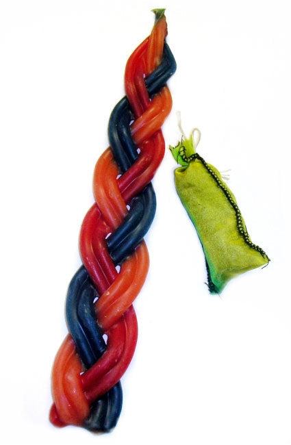Multi Color Havdallah Candle with Spice bag (HV-HMCSET)