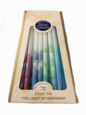 Safed Hand Crafted Candles (CH-CP36-S) - Riverdale Judaica