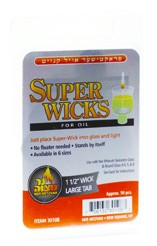 Super Wicks 1.5" Large Tab (CH-WICK2-3) - Riverdale Judaica